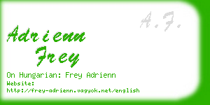 adrienn frey business card